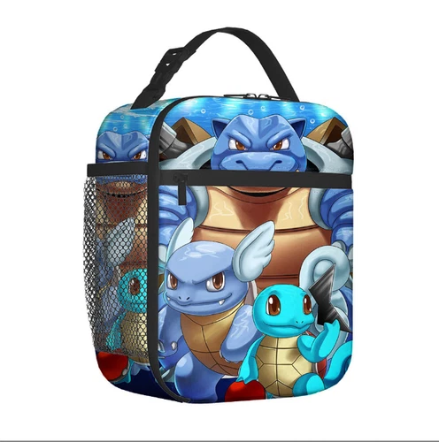Pikachu Pokemon Insulated Lunch Bag School Picnic Snack Lunchbox Travel Box Gift - Picture 66 of 69