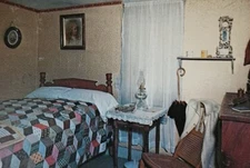 President Coolidge Homestead Shed Bedroom Plymouth VT Postcard