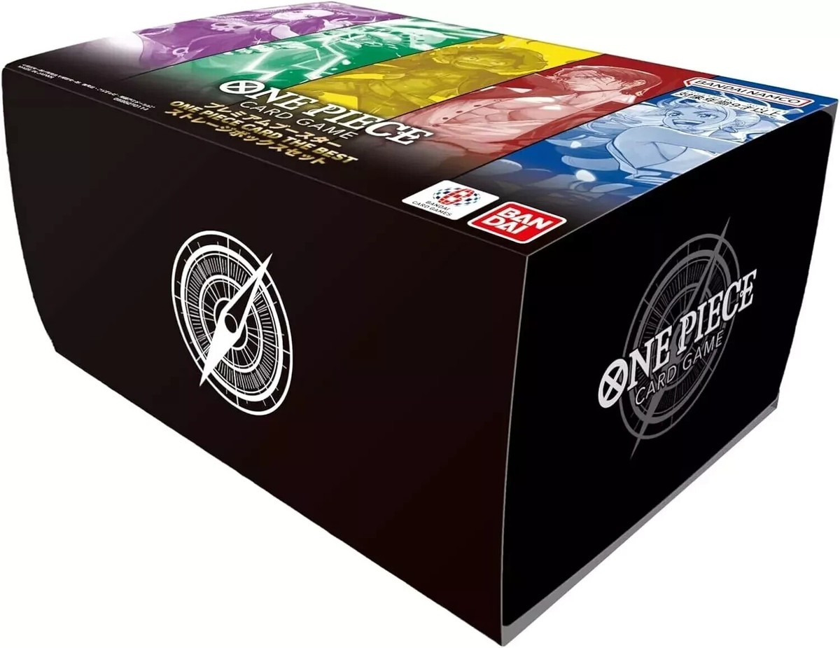 ONE PIECE CARD THE BEST PRB-01 1ボックス BANDAI JAPAN One Piece THE BEST Storage Box PRB-01: Choose Your