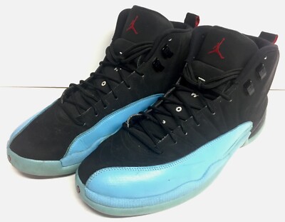 Nike Air Jordan 12 Retro Gamma Blue Gym Red 2013 Men's Size