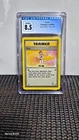 Pokemon TCG Lass 104/130 Base Set 2 Regular Unlimited CGC Graded 8.5 NM/Mint +