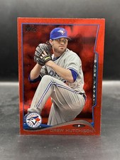 2014 Topps #486 Drew Hutchison Red Foil