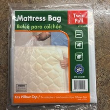 Protective Mattress Bag Twin/Full Fits Pillowtop 54" 14" 91" NEW IN PACKAGE