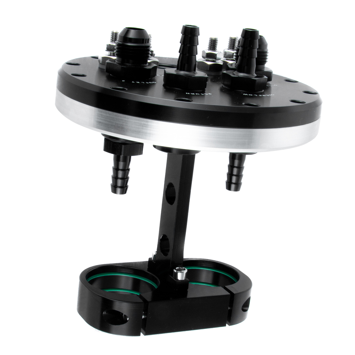 New Black Fuel Pump Hanger Suits Single Twin 39mm-40mm Pumps