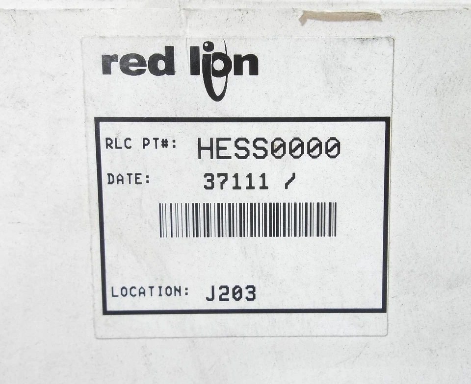 NEW RED LION HESS0000 | FIRE ALARM POWER SUPPLY AND SPEED SENSOR | HESS0000 - Image 4 of 4
