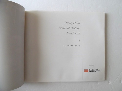 Dealy Plaza National Historic Landmark, Conover Hunt PB 1997 - Picture 3 of 8