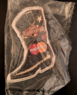 2004 Houston Astro's ALL STAR GAME MasterCard BOOT MAGNET NIP NEW