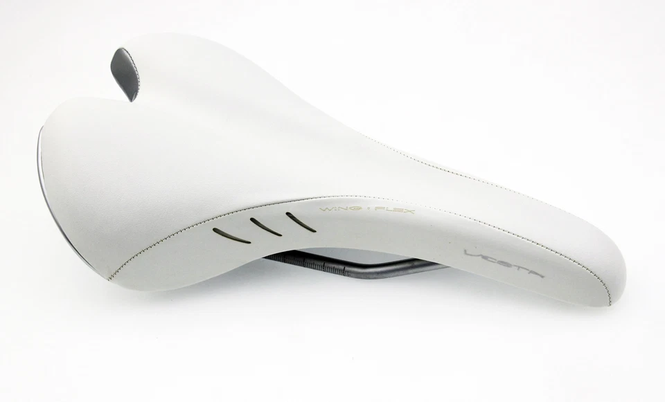 Fizik Vesta Carretera Montaña eBike Ciclismo Bicicleta Sillín Asiento Ancho para Mujer Blanco Foto 2 de 4