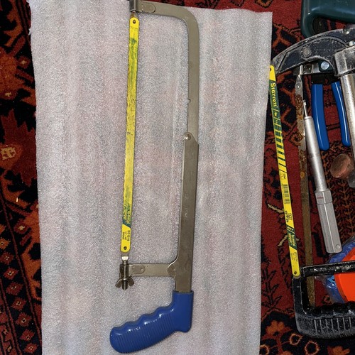 Nicholson Number 9 Hacksaw, Us-Made, 12 And 10” Blade Capable