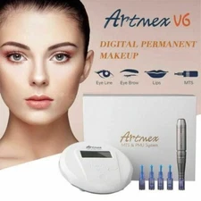 Artmex V6 Tattoo Machine Permanent Makeup Eyebrows Lip Micropigmentation MTS PMU