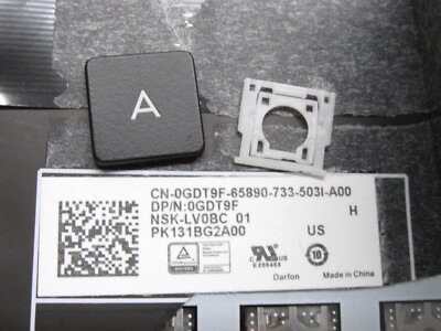 Single Key Cap + Clip For Latitude 7400 5400 5401 5410 From SN7282 H3FN9