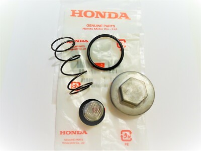 OEM HONDA SL100 K0-K3 (1970-1973) STRAINER CAP GASKET SPRING FILTER SCREEN 