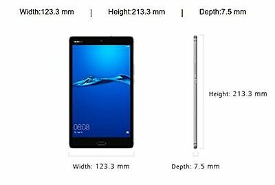 Huawei MediaPad M3 Lite 8 Unlocked 4G LTE Wi-Fi 32/64GB ROM