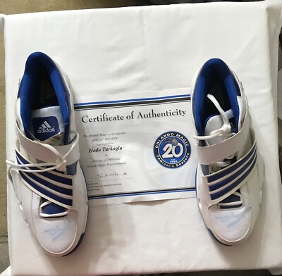 NBA Orlando Magic Hedo Turkoglu Signed & Authenticated Size 17