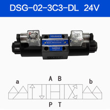 1pcs Electromagnetic directional valve of hydraulic valve DSG-02-3C3-DL-DC24V