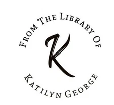 From The Library of  Custom Monogram Name Embosser Shiny EZ-Seal - Hand Held