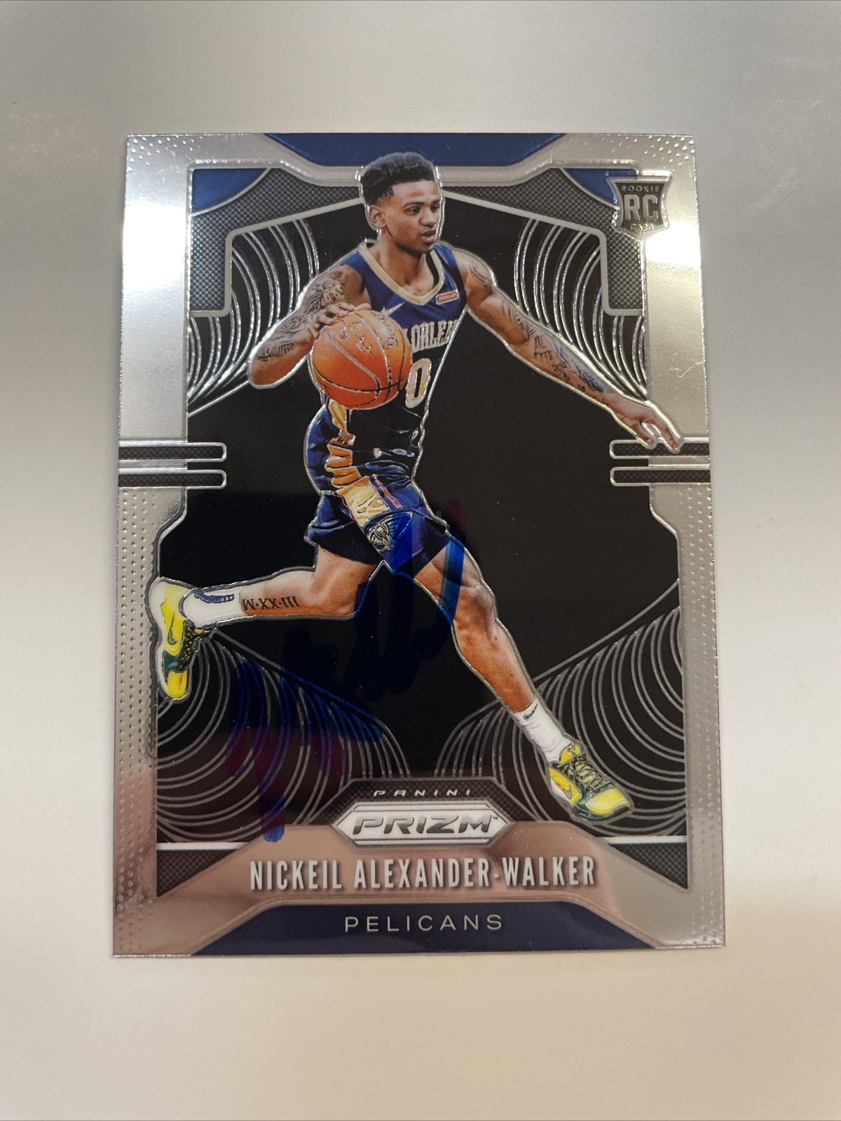 2019 Panini Prizm Nickeil Alexander-Walker Autograph Card #263 In Person M498