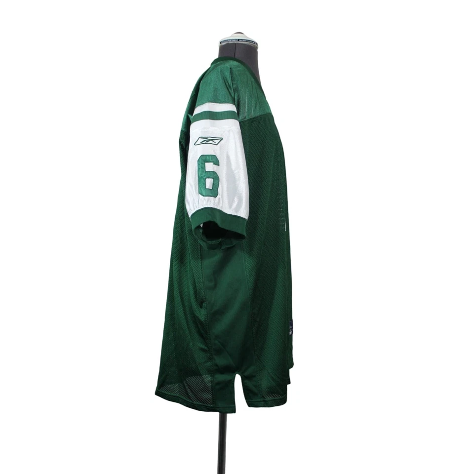 Camiseta deportiva de malla de fútbol americano Reebok NFL Equipment para hombre #6 Sanchez NY Jets 52 Foto 4 de 4