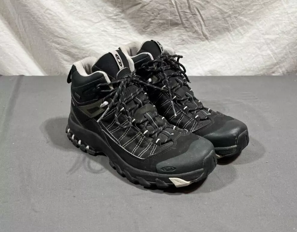 silhuet Tålmodighed tørre Salomon Fastpacker Black Gore-Tex Mid 3D Chassis Hiking Boots US  Women&#039;s 8 EU 40 | eBay