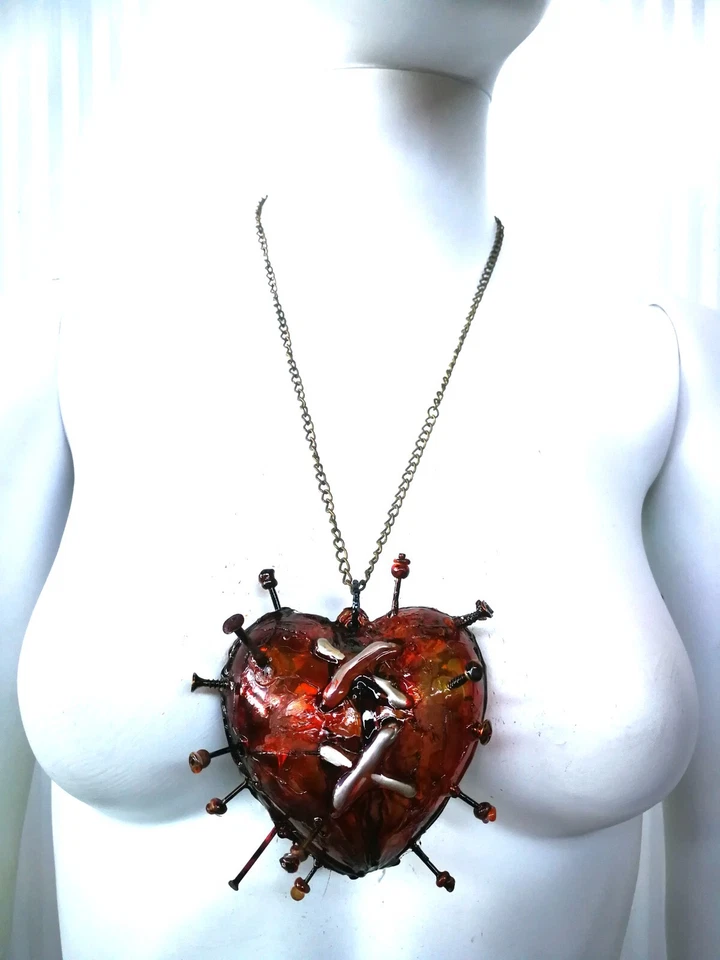 Black Magic Talisman Pendant Amulet Dark Voodoo Evil Ritual Haunted Broken Heart - Image 3 of 4