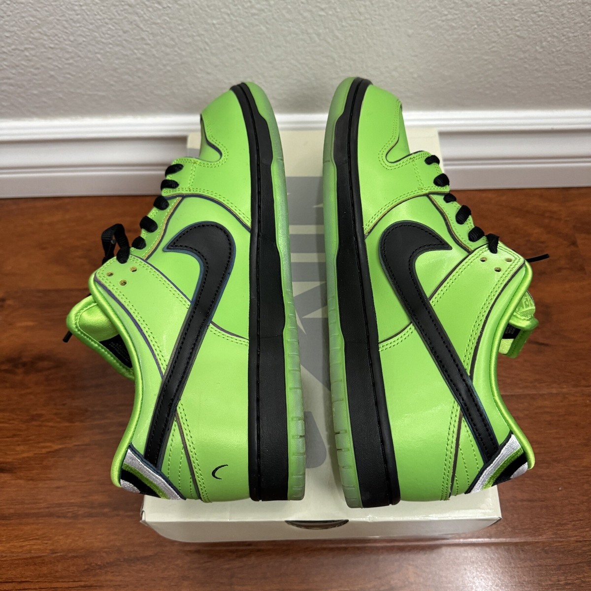 Nike SB Dunk Low The Powerpuff Girls Buttercup Size 11 | eBay display picture 1