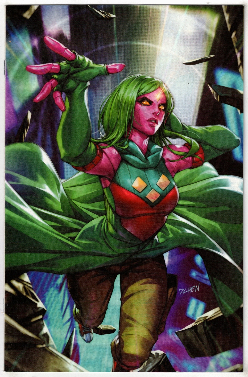 NEW CHAMPIONS #3- 1:50 DERRICK CHEW VIRGIN VARIANT- MARVEL- VF+