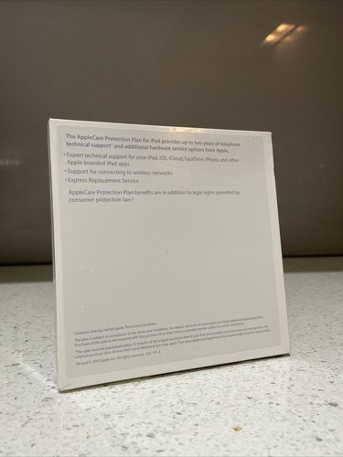 APPLECARE RETAIL PACK for Apple iPad APP - Picture 2 of 5