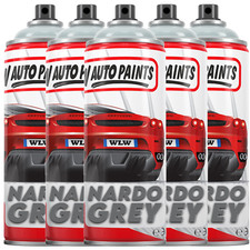 X5 AEROSOL SPRAY PAINT FOR AUDI LY7C NARDO GREY COMMERCIAL **DIRECT SHINE**