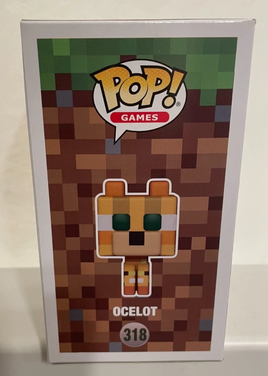 FUNKO POP! Games: Minecraft - OCELOT (318) Collectible Figure - NEW