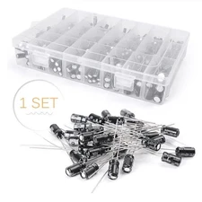 500x 0.1uF-1000uF Mixed 24 values Electrolytic Capacitors Assortment Kit Set