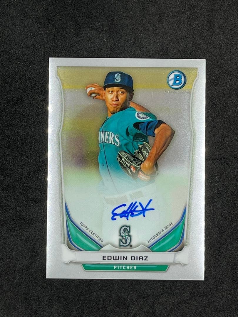 2014 Bowman Chrome Edwin Diaz Auto 296297
