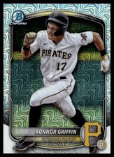 2025 Bowman Chrome MEGA Box Refractor Konnor Griffin Pirates #BCP-86 C60