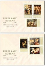 German Democratic Republic #1822-1827 FDC, 1977