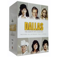 DALLAS THE COMPLETE TV SERIES SEASONS 1  14 Dvd Box Set Region-1-