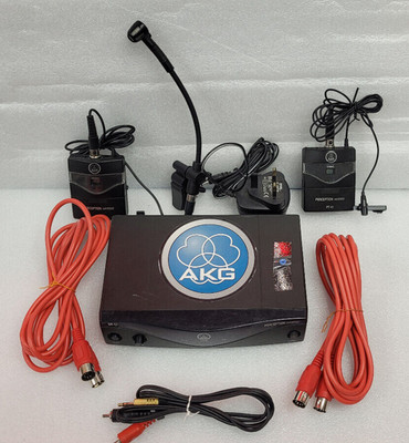 AKG WMS45 Perception Wireless Instrument Headset System SR45 Band D SR45 PT45