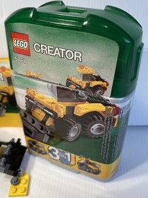 Lego Creator 3 In 1 Bulldozer Construction Number 4915