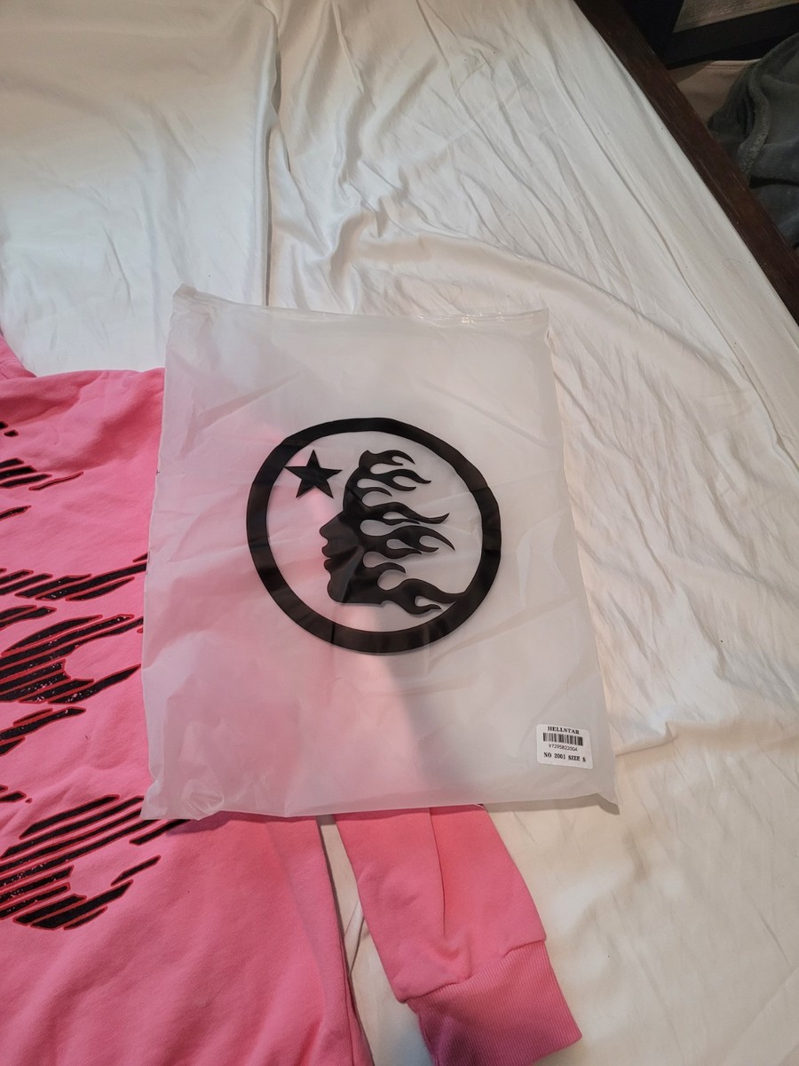 Hellstar Studios Pink Flame Hoodie | eBay