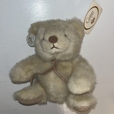 Vintage Plush Teddy Bear Caress Soft Pets by Russ - No. 534 Nutmeg New With Tags