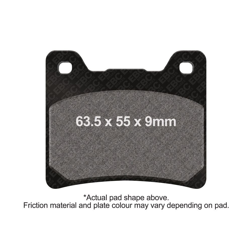 EBC V Brake Pads Rear Right for Yamaha YZF 600 R Thundercat 1996 - 2003