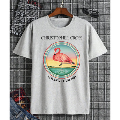 Christopher Cross 1981 Tour Vintage T-Shirt (S 5XL)  
