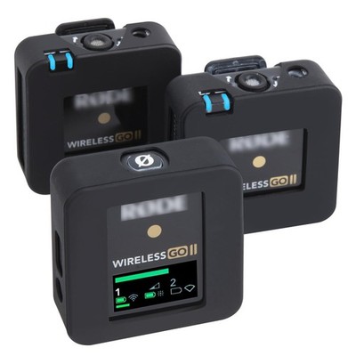 YOUSHARES Silicone Case Compatible with RODE Wireless Go 2 Accessories RODE Wire