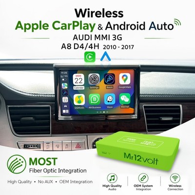 Wireless CarPlay & Android Auto für Audi MMI 3G / 3G+  A8 D4 / 4H