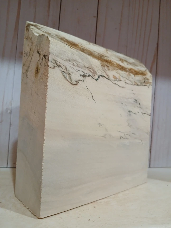 XL Wicked SPALTED/FIGURED MAPLE Wood Blank,Turning Wood, WOODEN BOWL BLANK  - Image 3 of 4