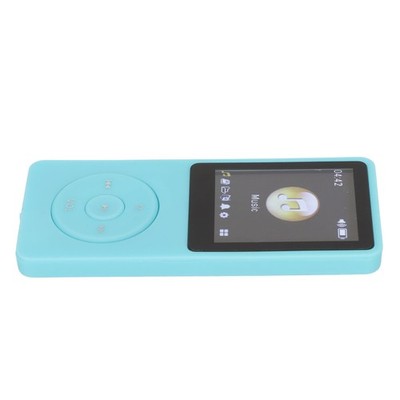 Blue MP4 Player Portable Support Small Memory Card Ultra Thin 1.8in LCD Medi HOT