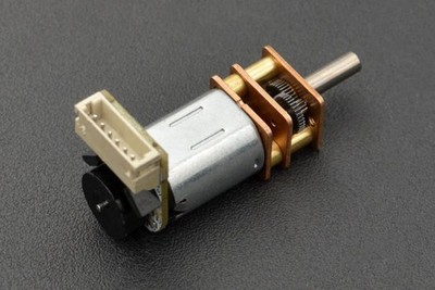 DFRobot Micro Metal Geared Motor mit Encoder, 105RPM, 150:1, 1kgcm, 60mA