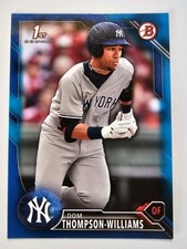 2016 Bowman Draft Draft Picks Blue /150 Dom Thompson-Williams #BD-23