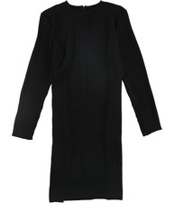 Ralph Lauren Womens Layered Look Sheath Dress, black, 2