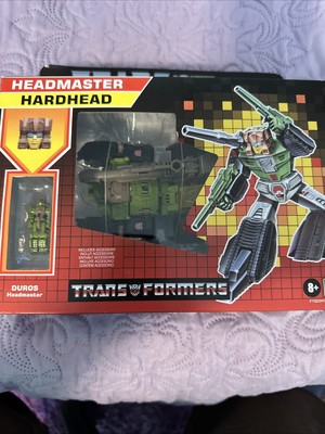 Headmaster Hardhead Transformers Reissue 2020 Hasbro Figure SEALED Duros Gift