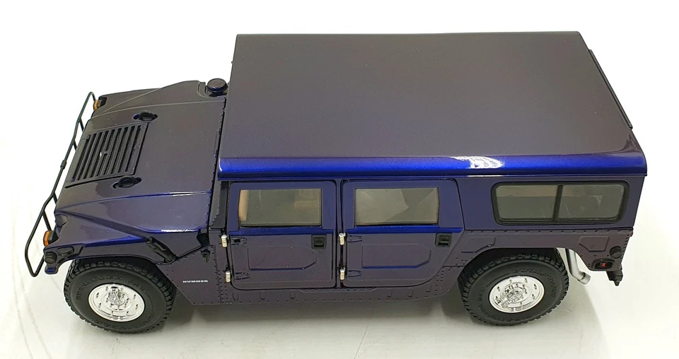 Exoto 1/18 Scale Diecast DC24124L - Hummer Humvee - Standox Purple - Image 3 of 4
