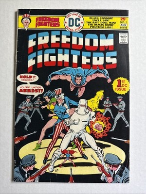 Freedom Fighters #1 DC Comics 1976 Uncle Sam